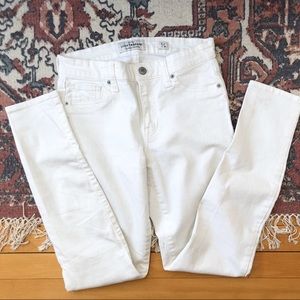 Lucky Brand White Skinny Jeans